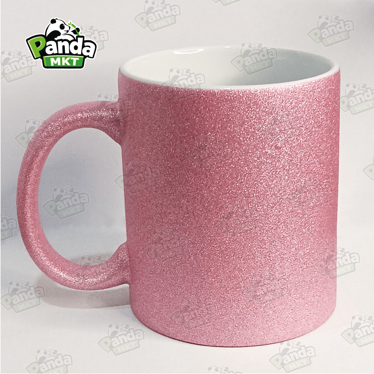 taza rosa escarchada sublimación