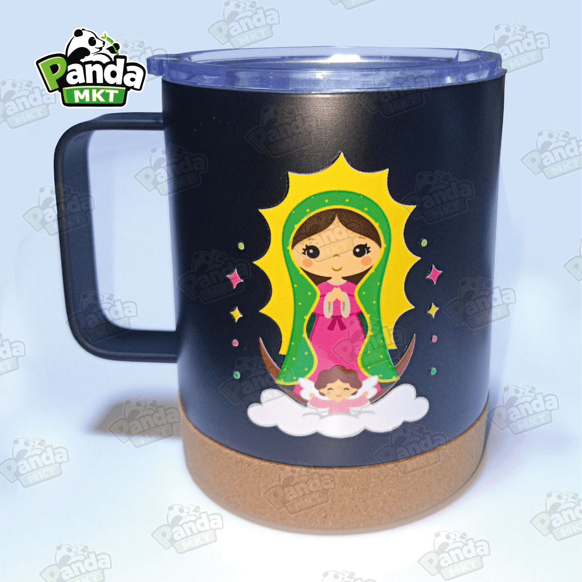 taza neon fucsia